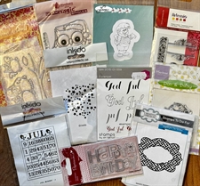 Lykkepakke -  Stempler MELLEM (10 stk.)